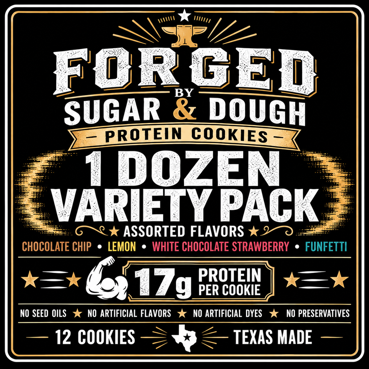 FORGED Fuel & Fitness Membership + 12 Protein Cookie Subscription