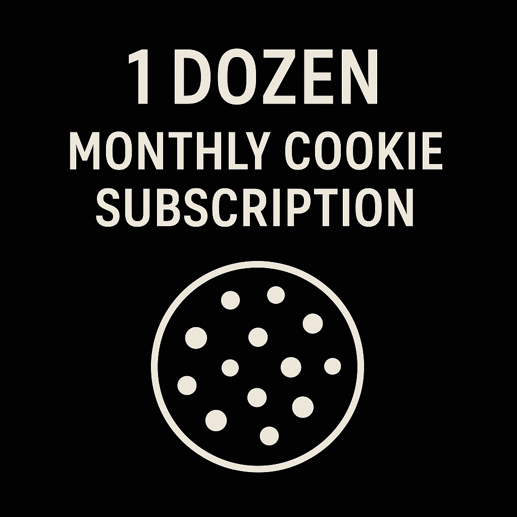 1 Dozen Monthly Cookie Subscription