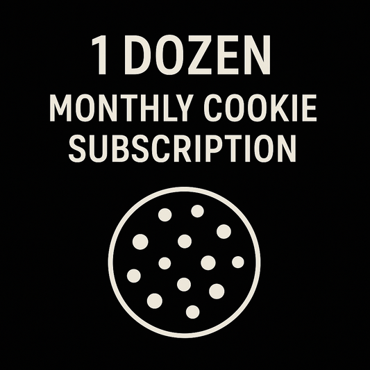 1 Dozen Monthly Cookie Subscription