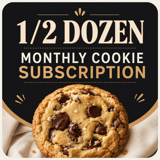 1/2 Dozen Monthly Cookie Subscription