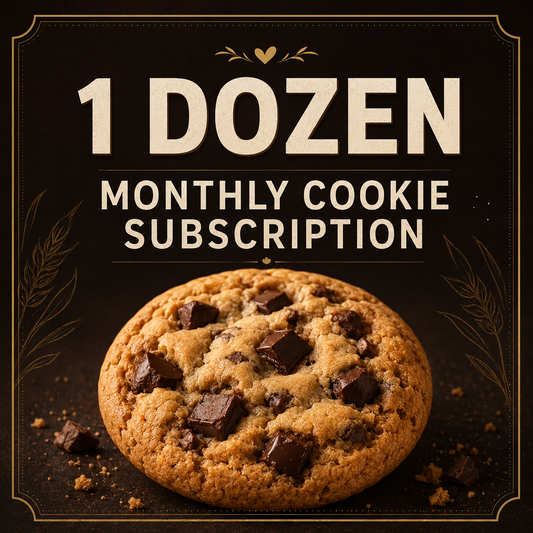1 Dozen Monthly Cookie Subscription