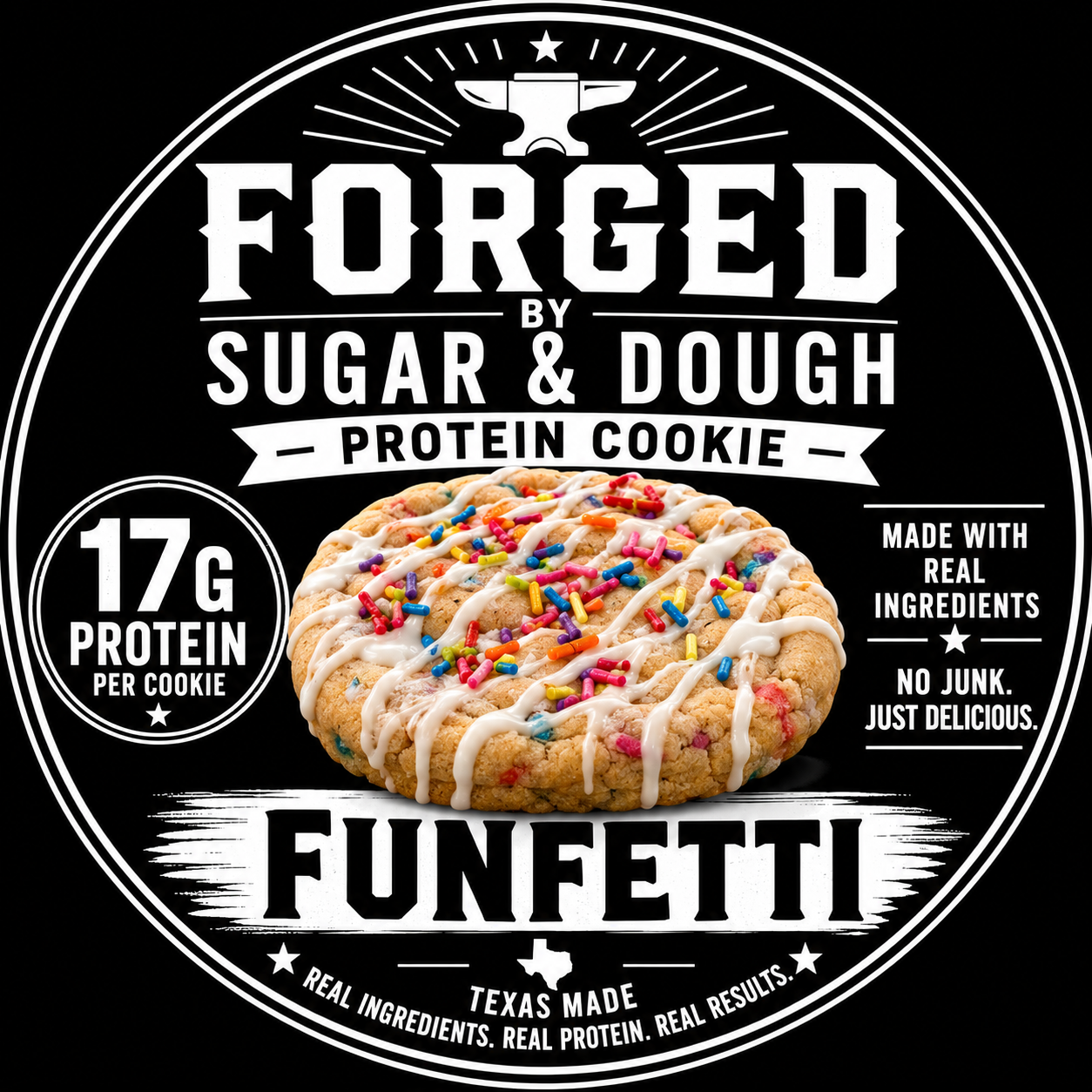 Forged Funfetti Protein Cookie