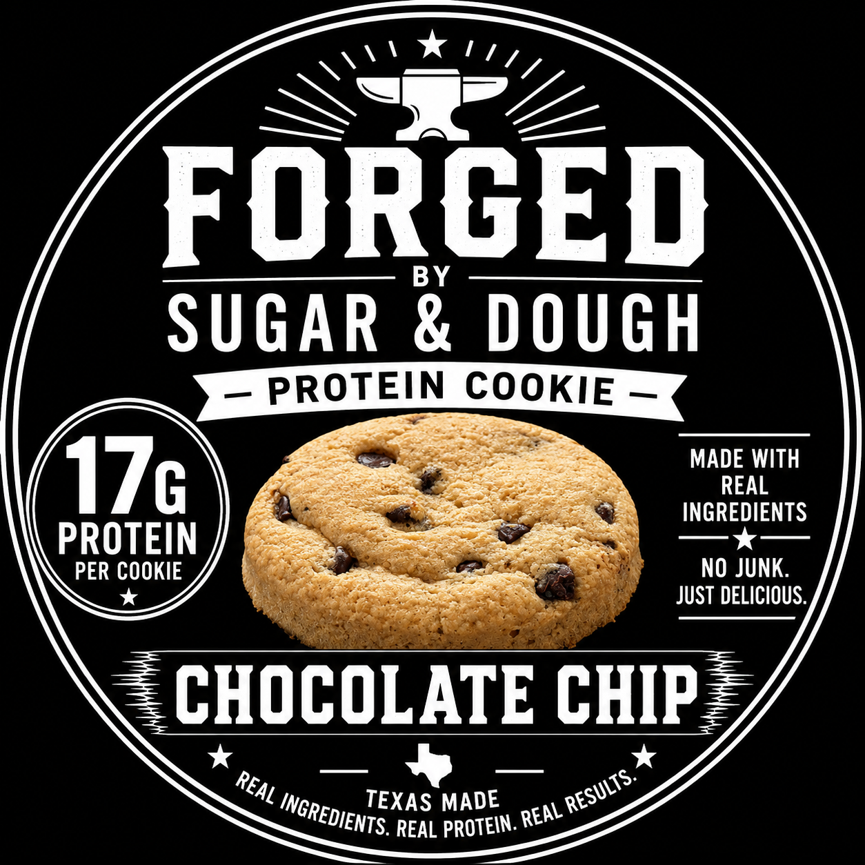 Forged Chocolate Chip Protein Cookie