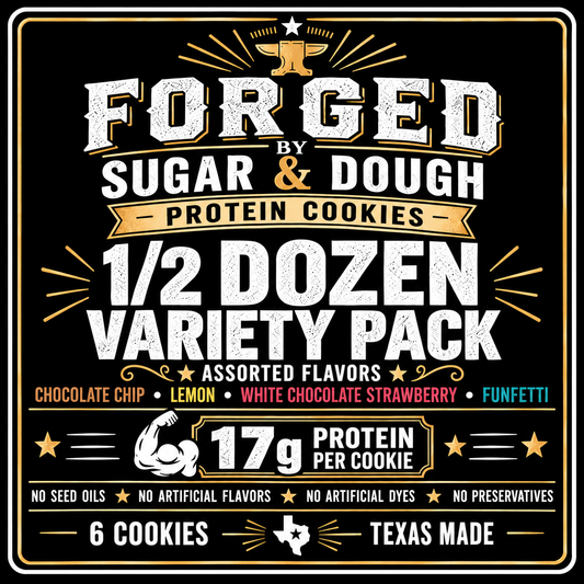 Forged Protein Cookies 1/2 Dozen Variety Pack