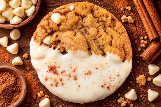 Seasonal Pumpkin White Chocolate Cookie